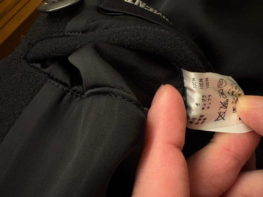 アタッチメント　ヘビーメルトンPコート　ATTACHMENT