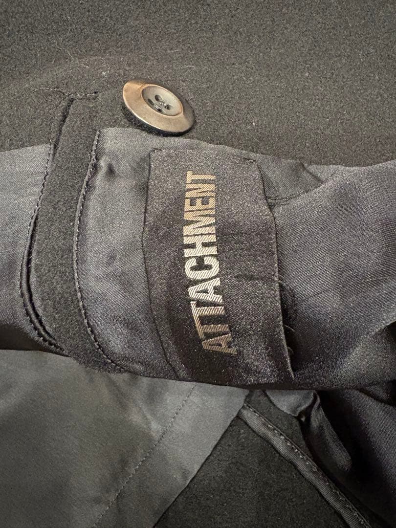 アタッチメント　ヘビーメルトンPコート　ATTACHMENT