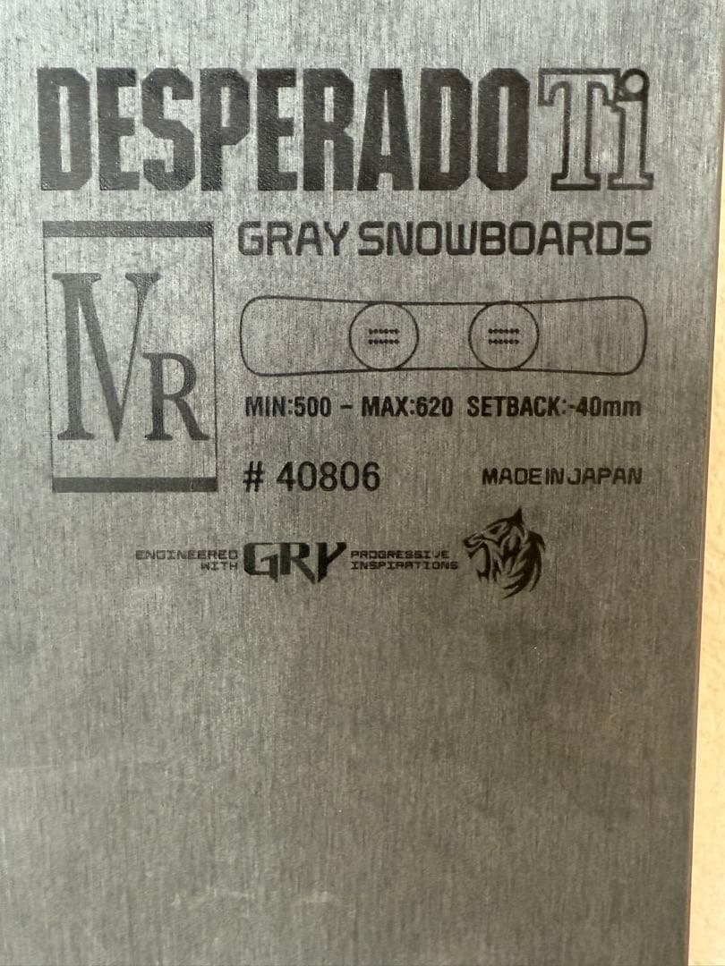22-23 GRAY DESPERADO Ti typeR Ⅳ 159