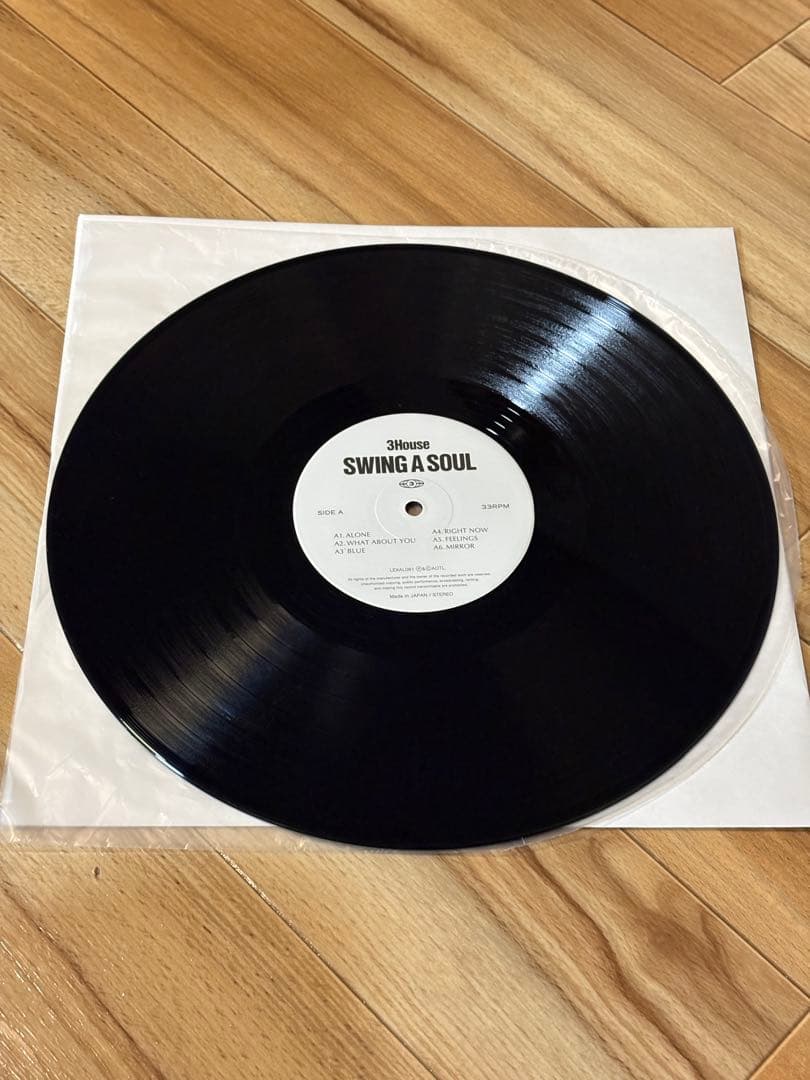 <3日間限定値下げ> 3House SWING A SOUL LPレコード