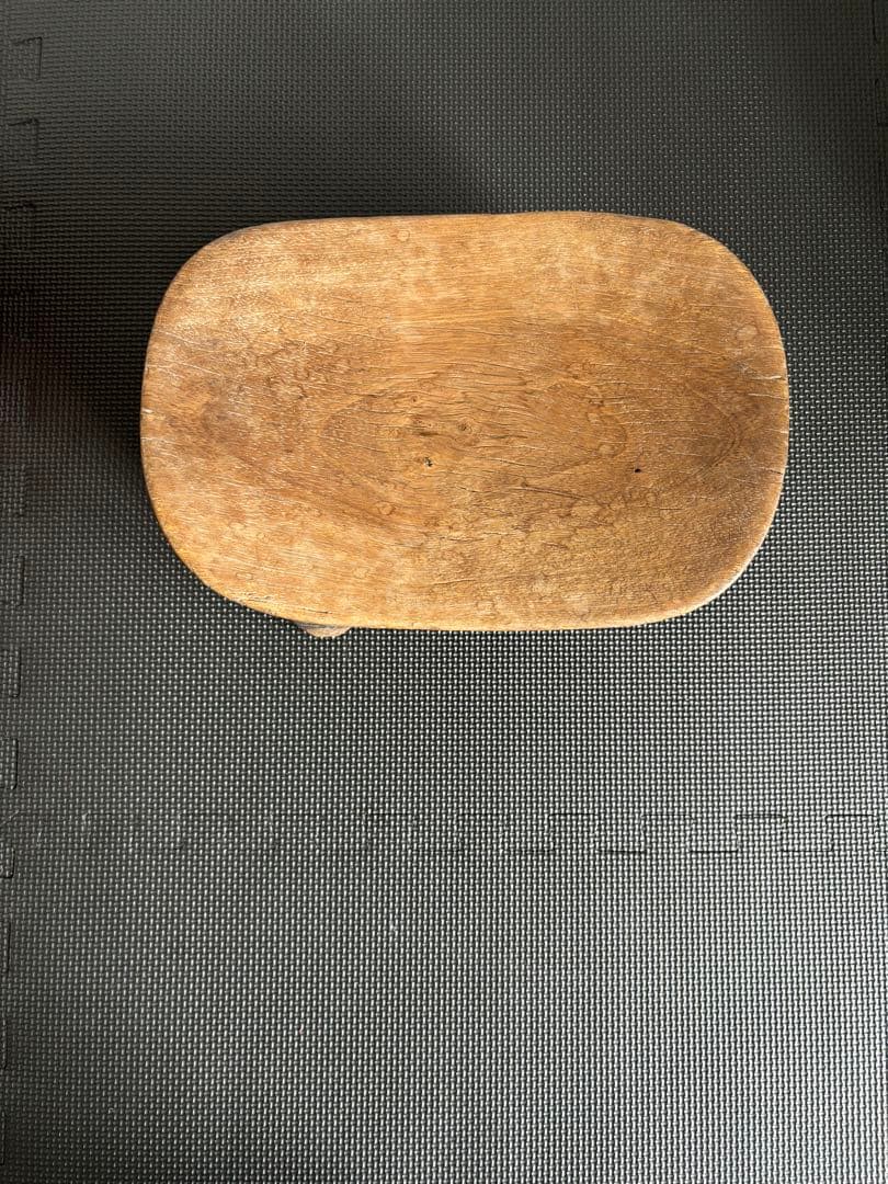 you 木製 曲線形状の座4本脚