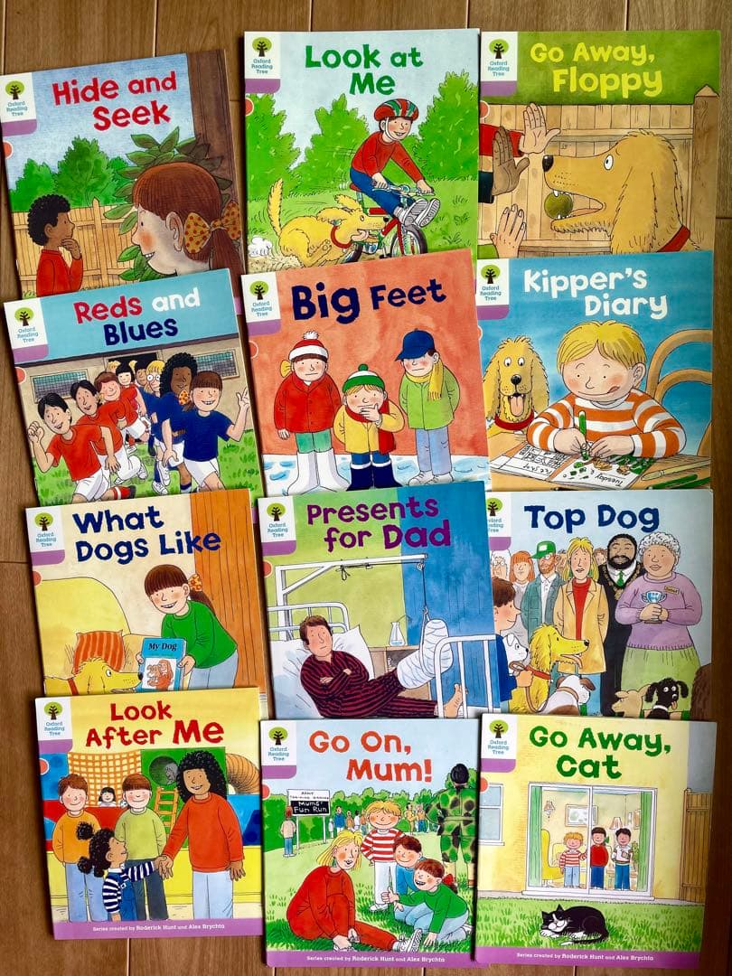 Oxford reading tree stage1新品96冊英語絵本ORT