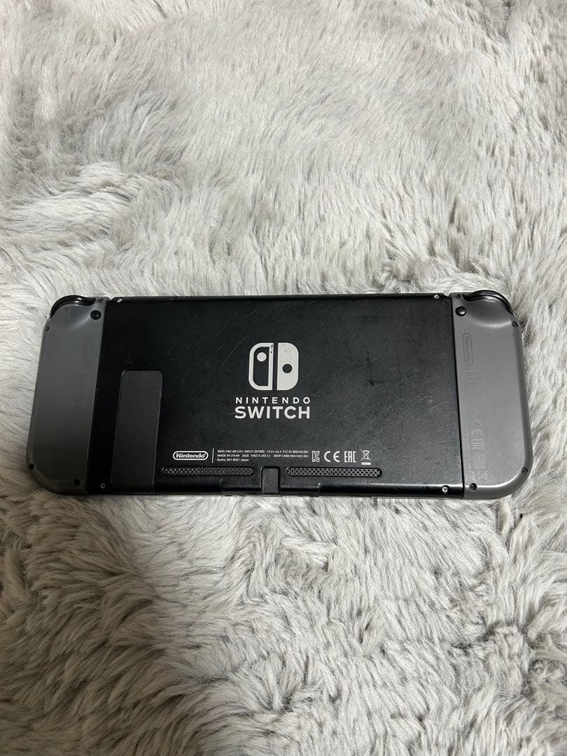 Nintendo Switch グレー 本体 充実の付属品 カセット付き