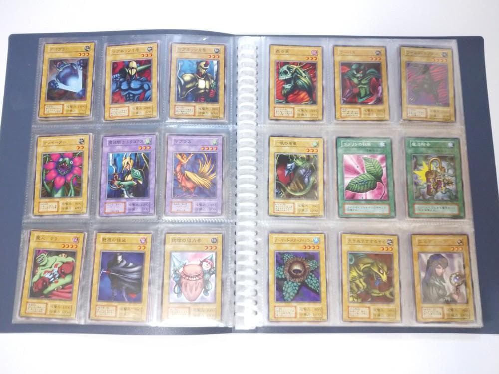 遊戯王 初期ノーマル vol.1～vol.7 コンプリートファイル 美品～やや傷