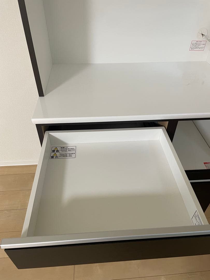 【ニトリ】未使用　カップボード　食器棚　キッチンボード　90 週末特価！