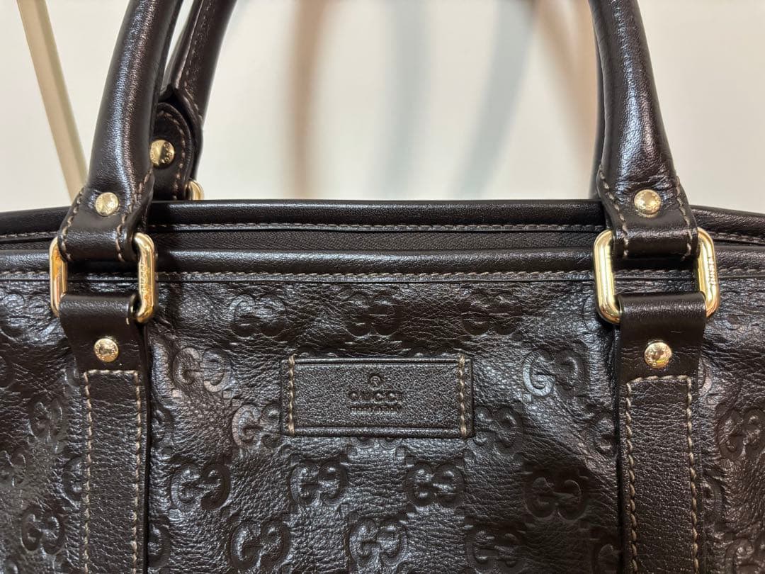 GUCCI ボストンバッグ ブラック