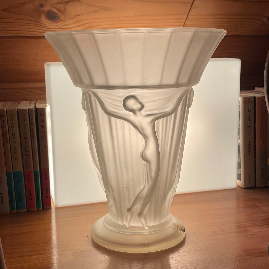 80s Art Deco Vase CVV Vianne アール・デコ 花瓶