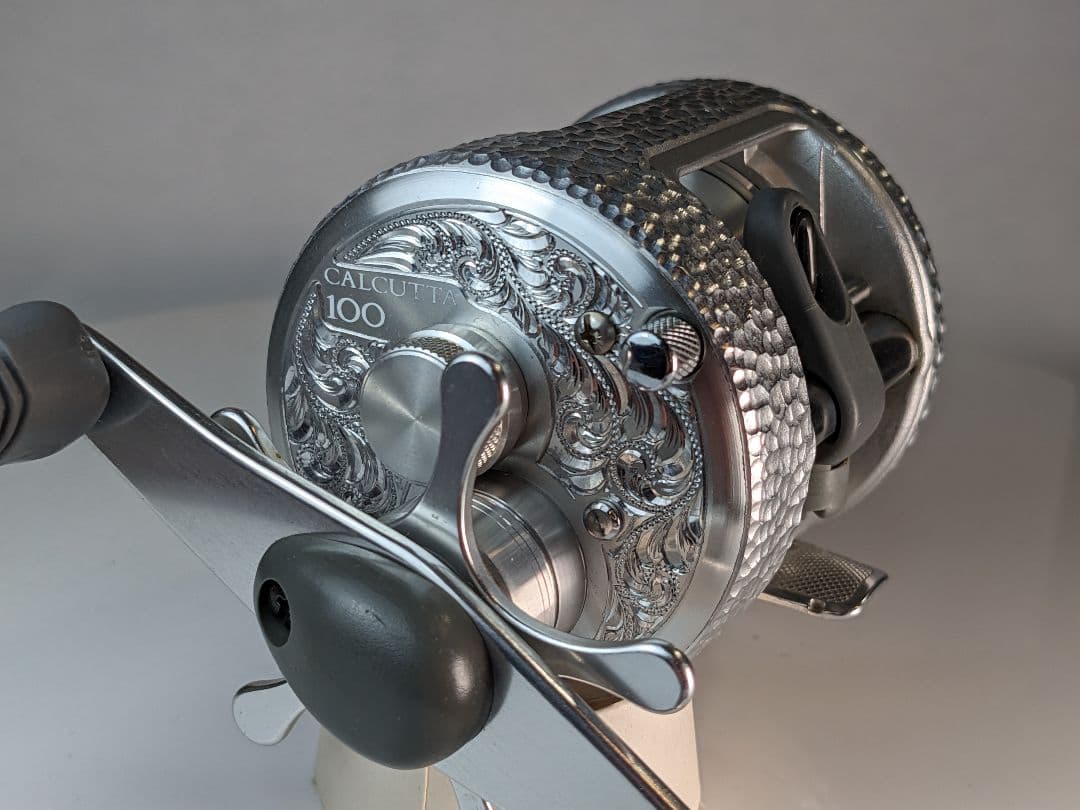 Shimano Calcutta 100 彫金 Engraving custom