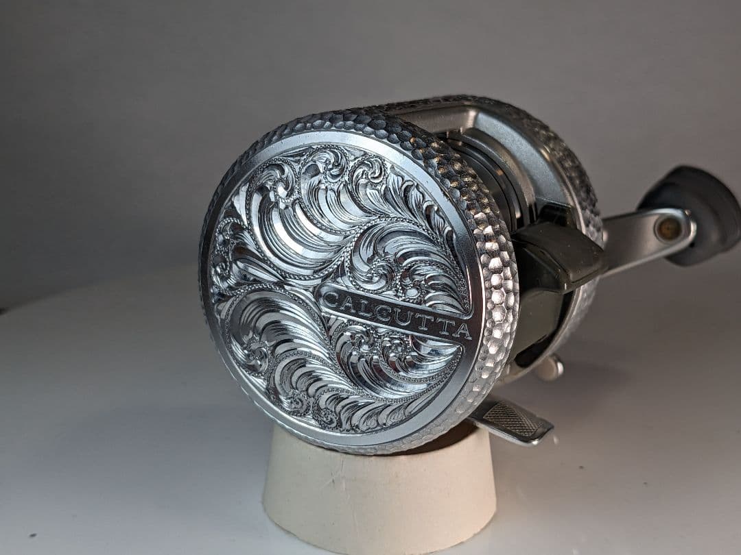 Shimano Calcutta 100 彫金 Engraving custom