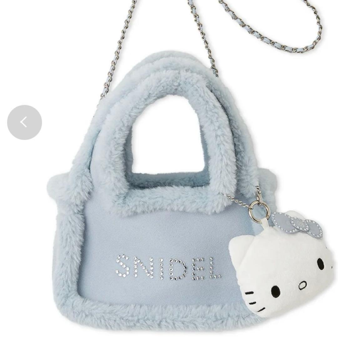 SNIDEL ハンドバッグ HELLO KITTYライトブルー