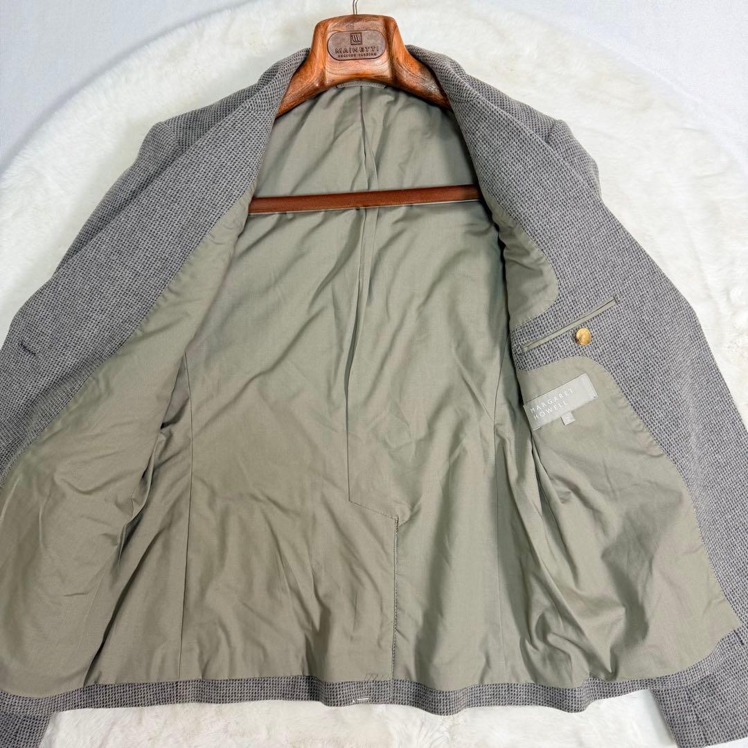 【美品】MARGARET HOWELL マーガレットハウエル ウールジャケット