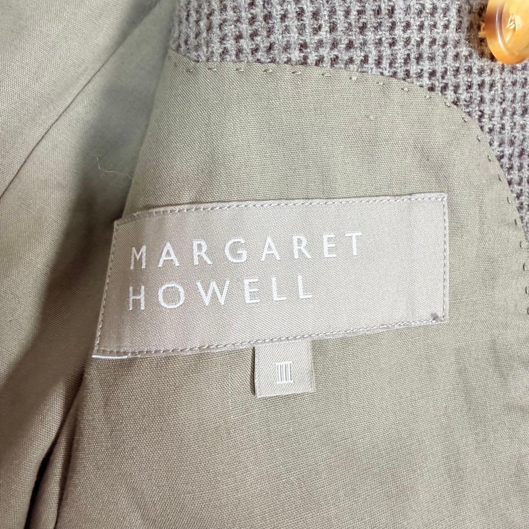 【美品】MARGARET HOWELL マーガレットハウエル ウールジャケット