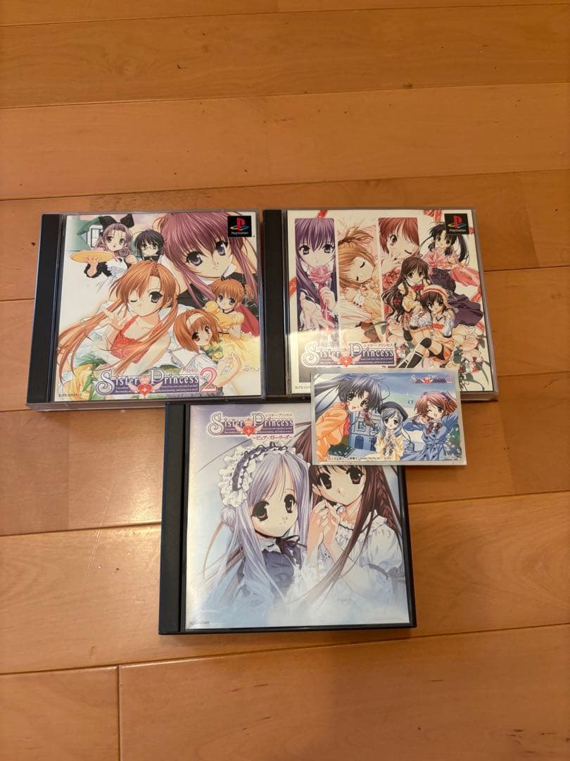 シスタープリンセス Sister Princess 3本セット PS1 特典付