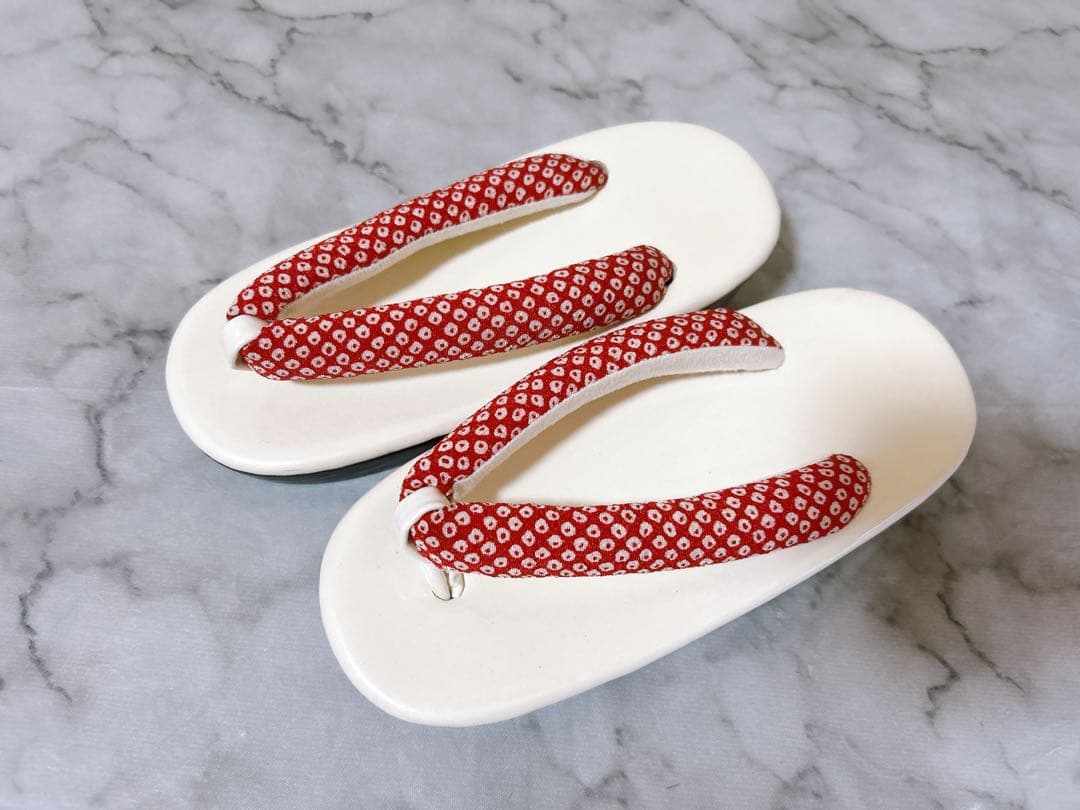 お買い得品♡七五三　5歳から小さめ7歳　女の子　フルセット　一式　朱色系