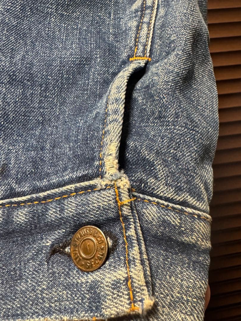 A*o様 60s リーバイス 70505 0317 BIG-E デニム ブランケ