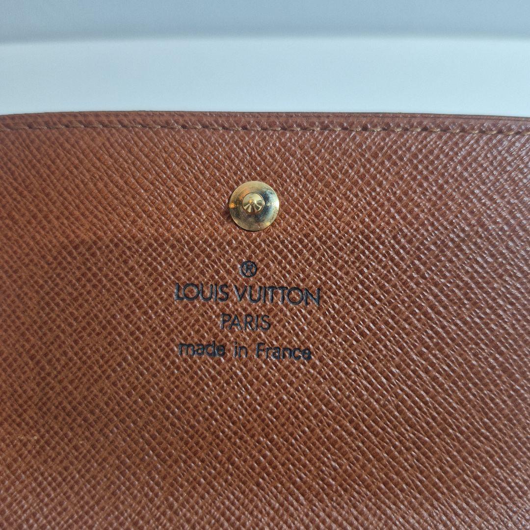 ルイヴィトン ポルトフォイユ アナイス モノグラム 三つ折り財布 コンパクト