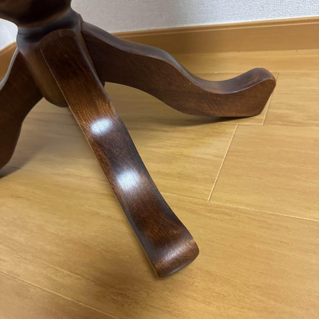 イタリア製　アンティーク家具　360°回転　テーブル　インテリア　ヴィンテージ