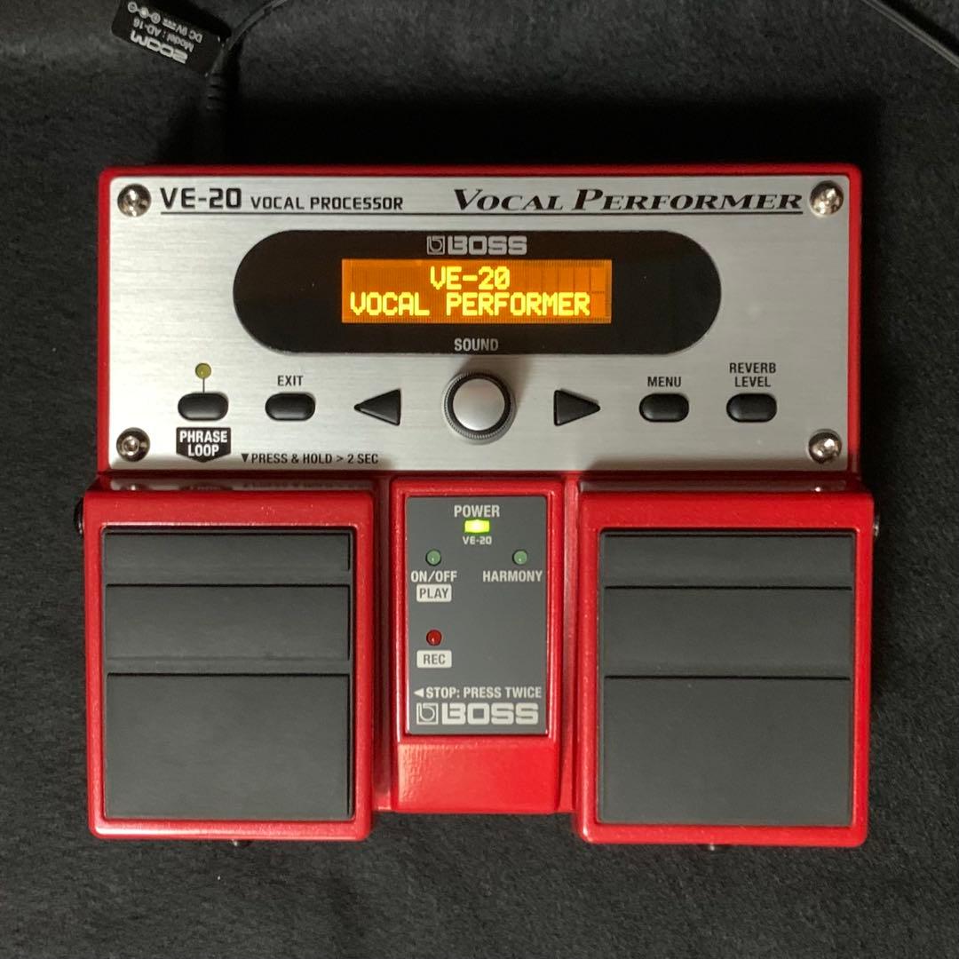 BOSS VE-20 ボーカルプロセッサー（ボーカルパフォーマー）ユーザー未登録