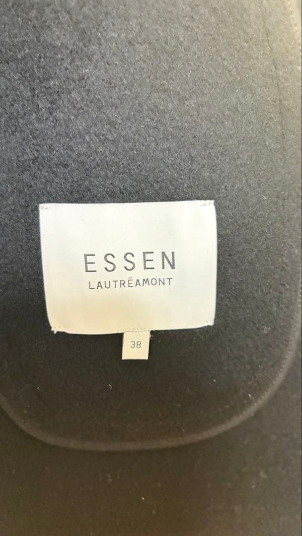 ESSEN ロートレアモンウール100%ジャケットコート