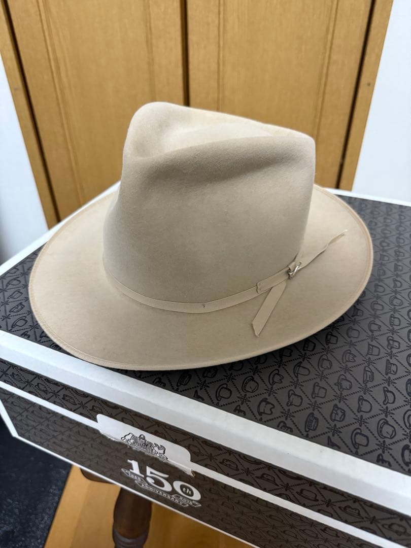 ステットソン　プレミア　ストラトライナーST969 サンドベージュ　サイズ59