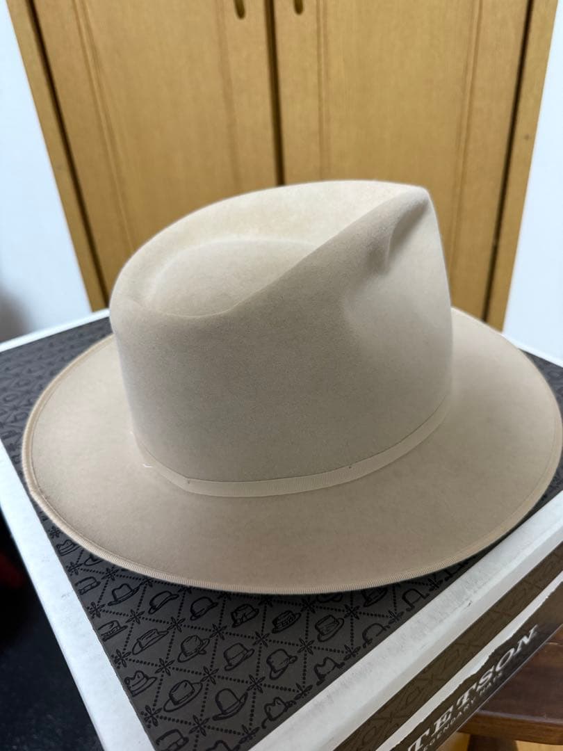 ステットソン　プレミア　ストラトライナーST969 サンドベージュ　サイズ59