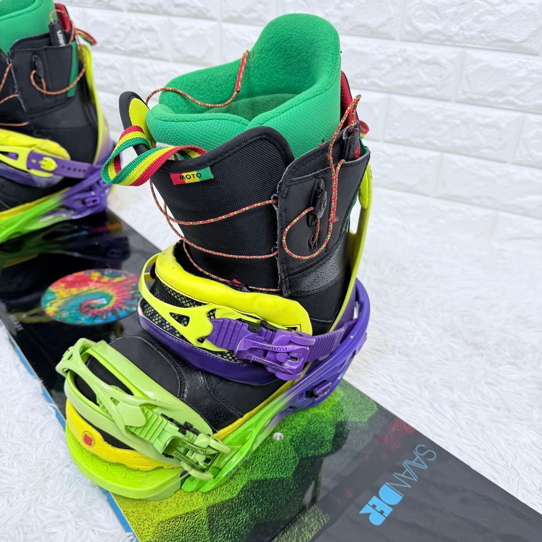 SAVANDER 151cm メンズ スノーボード バイン ブーツ 3点セット