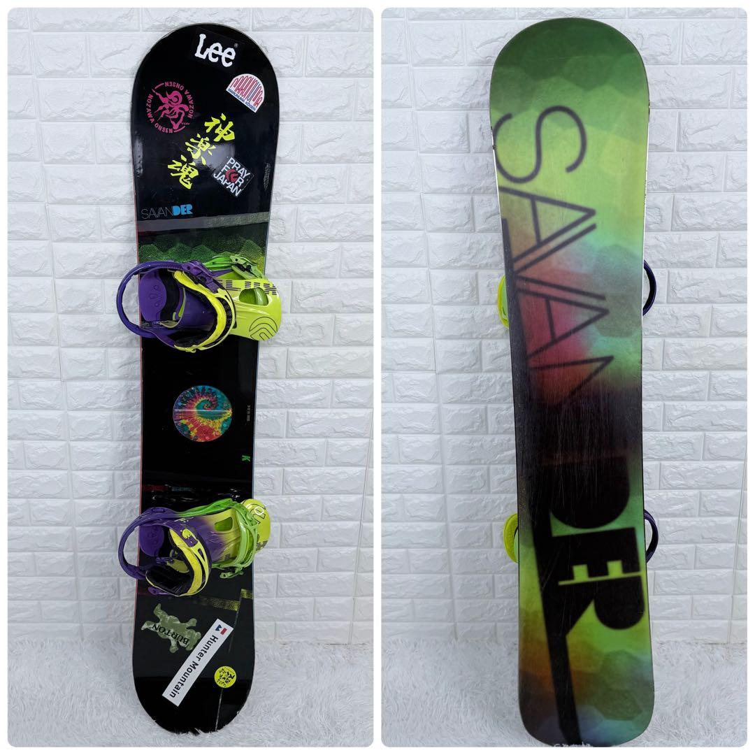 SAVANDER 151cm メンズ スノーボード バイン ブーツ 3点セット