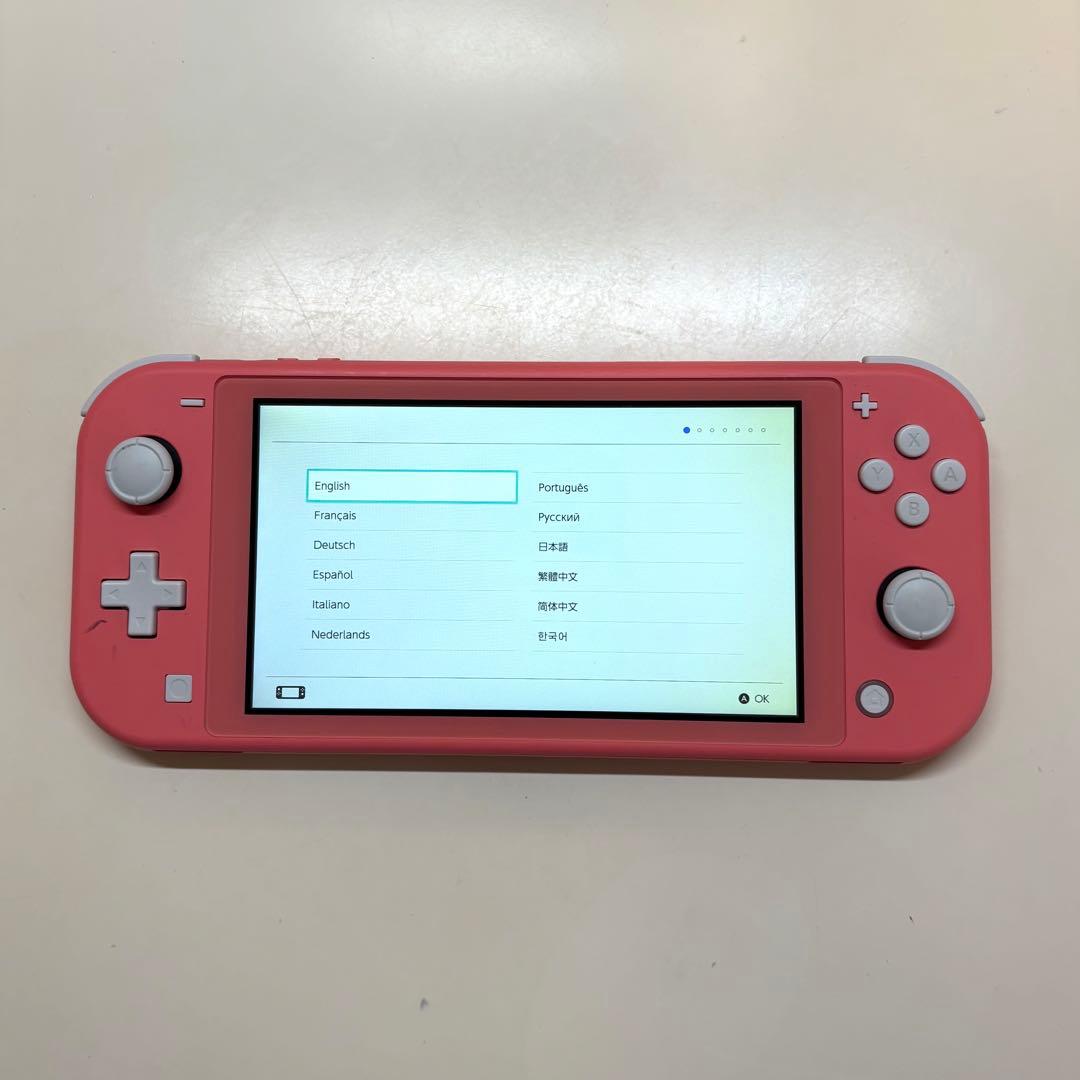 【ティア】Nintendo Switch Lite ピンク