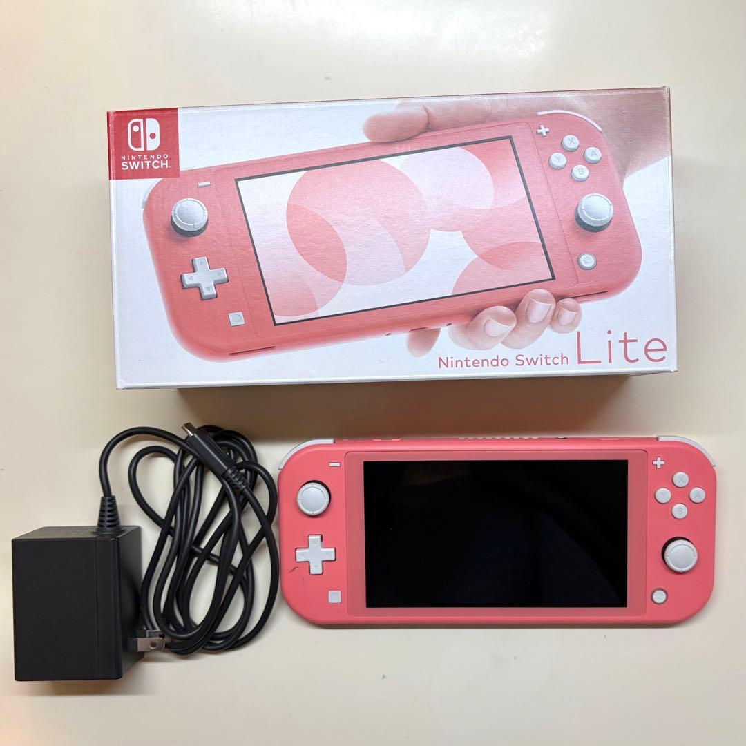 【ティア】Nintendo Switch Lite ピンク