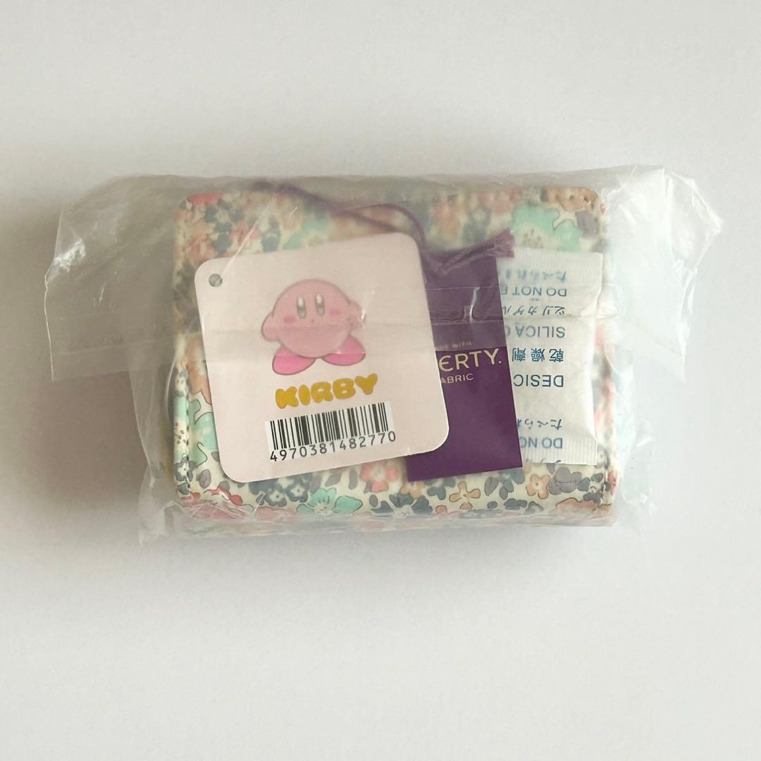 新品　希少　レア　星のカービィ　リバティプリント　ミニウォレット　財布