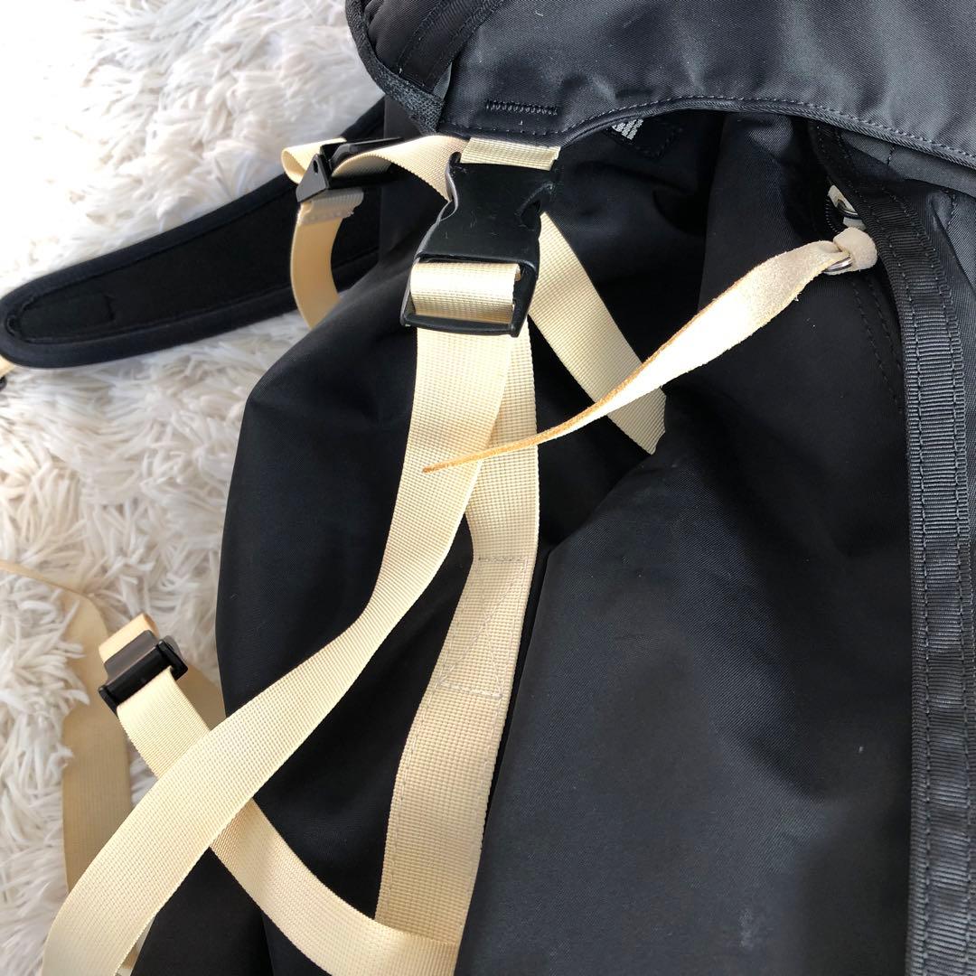 HEADPORTERヘッドポーター　シャチリュックバックパックブラック黒