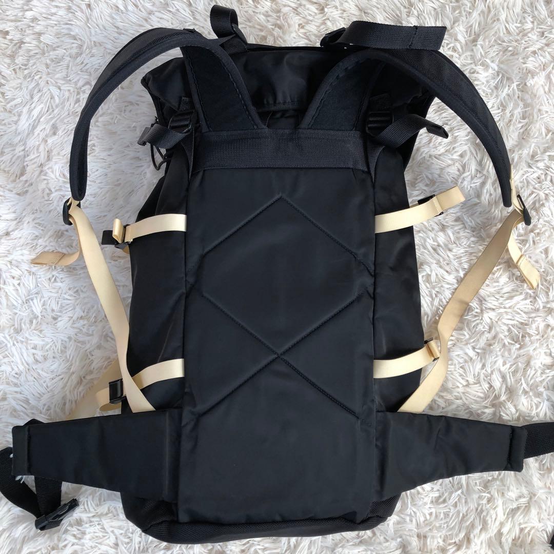 HEADPORTERヘッドポーター　シャチリュックバックパックブラック黒