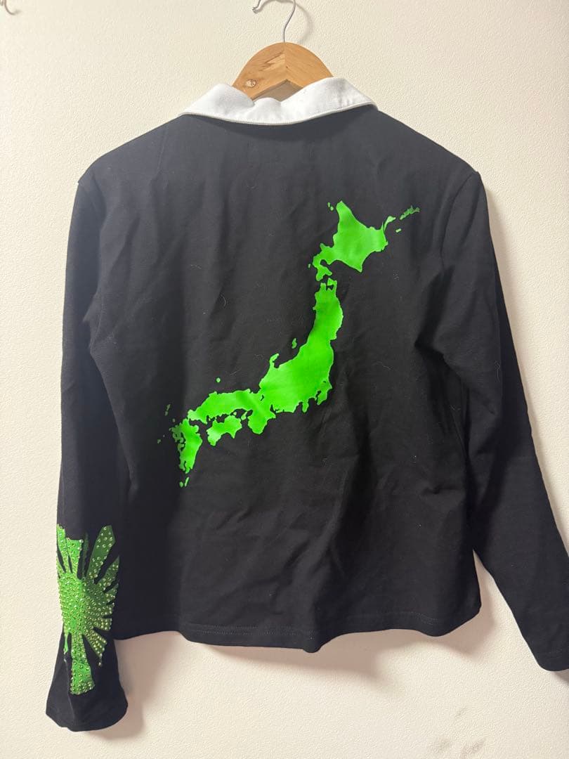 Pedestal ポロシャツ S 黒/白/緑