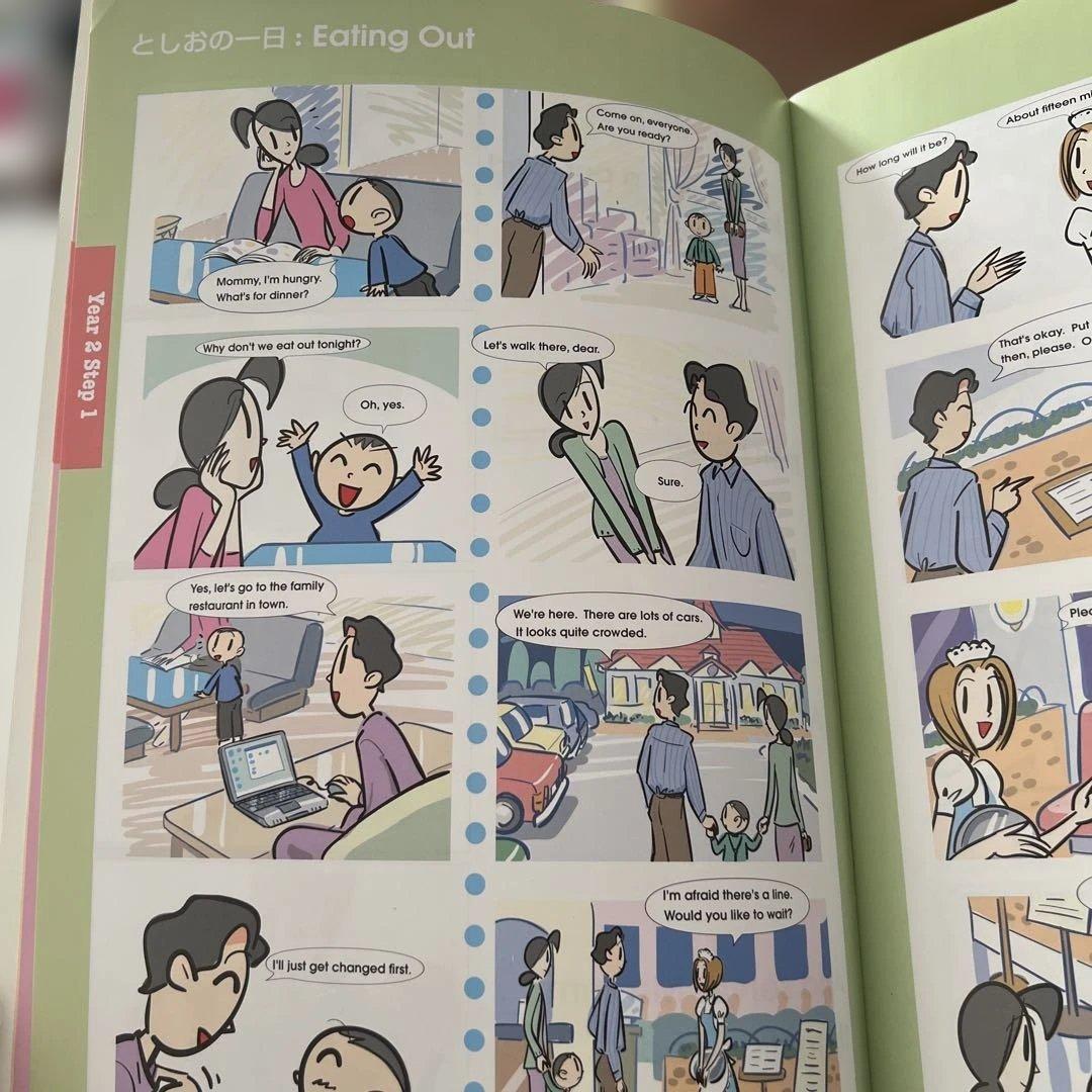 LITTLE BILINGUAL YEAR2教材セット しちだ 英語