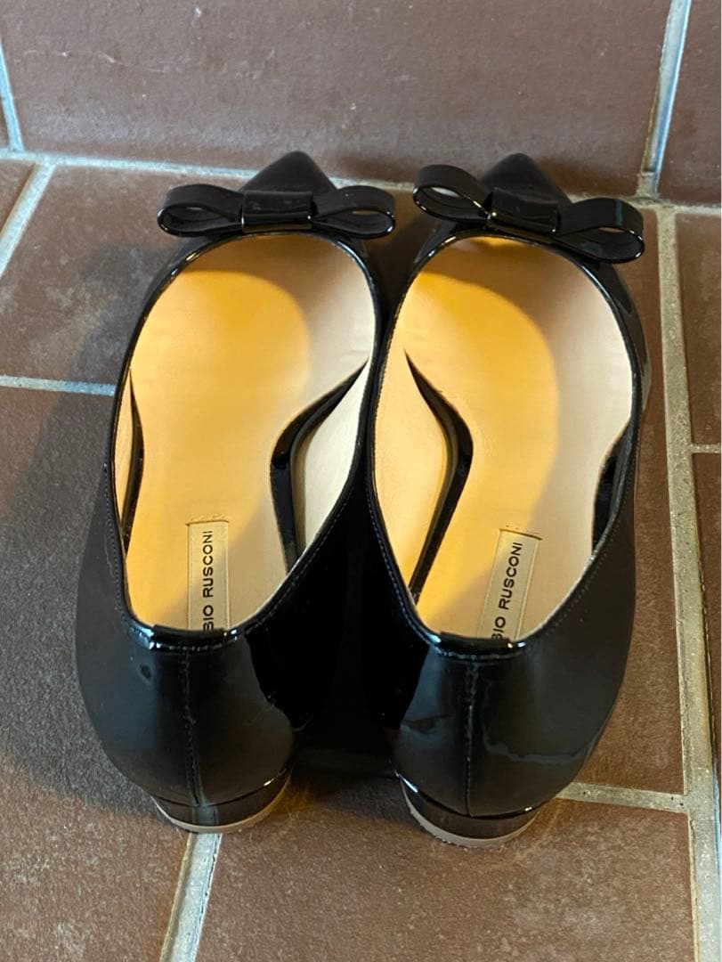 FABIO RUSCONI エナメル　シューズ　レディース