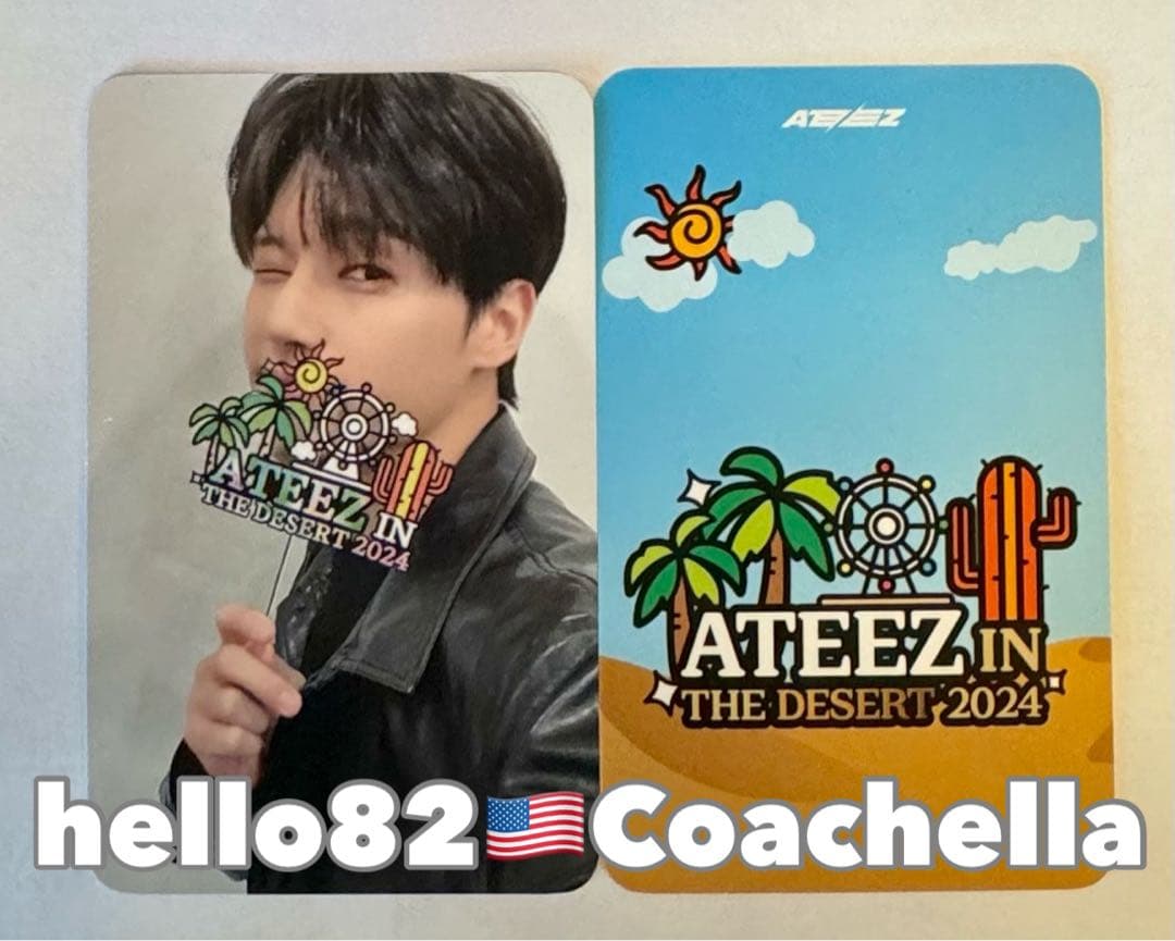 ATEEZ ウヨン hello82 Coachella ATINYZONE