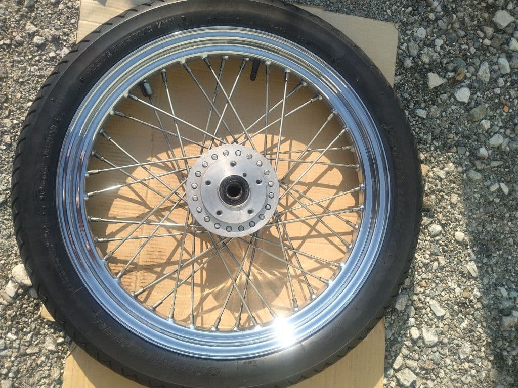 ハーレー ホイール EVO エボ ダイナ 19,16インチ スポークホイール