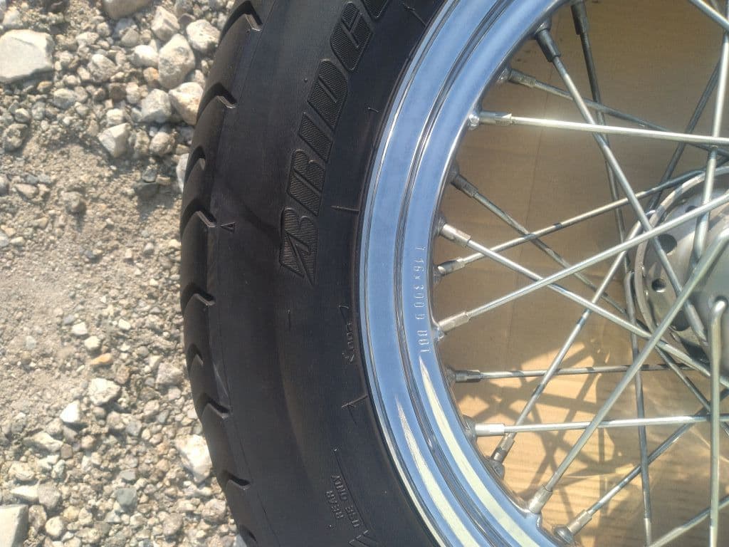 ハーレー ホイール EVO エボ ダイナ 19,16インチ スポークホイール