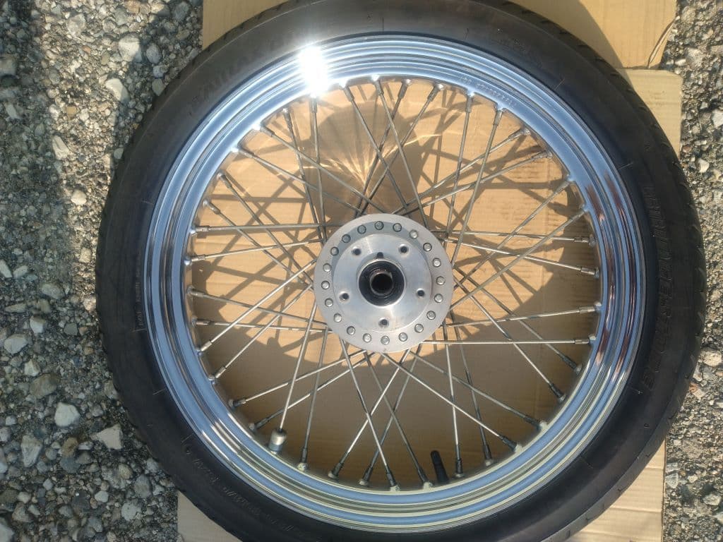 ハーレー ホイール EVO エボ ダイナ 19,16インチ スポークホイール