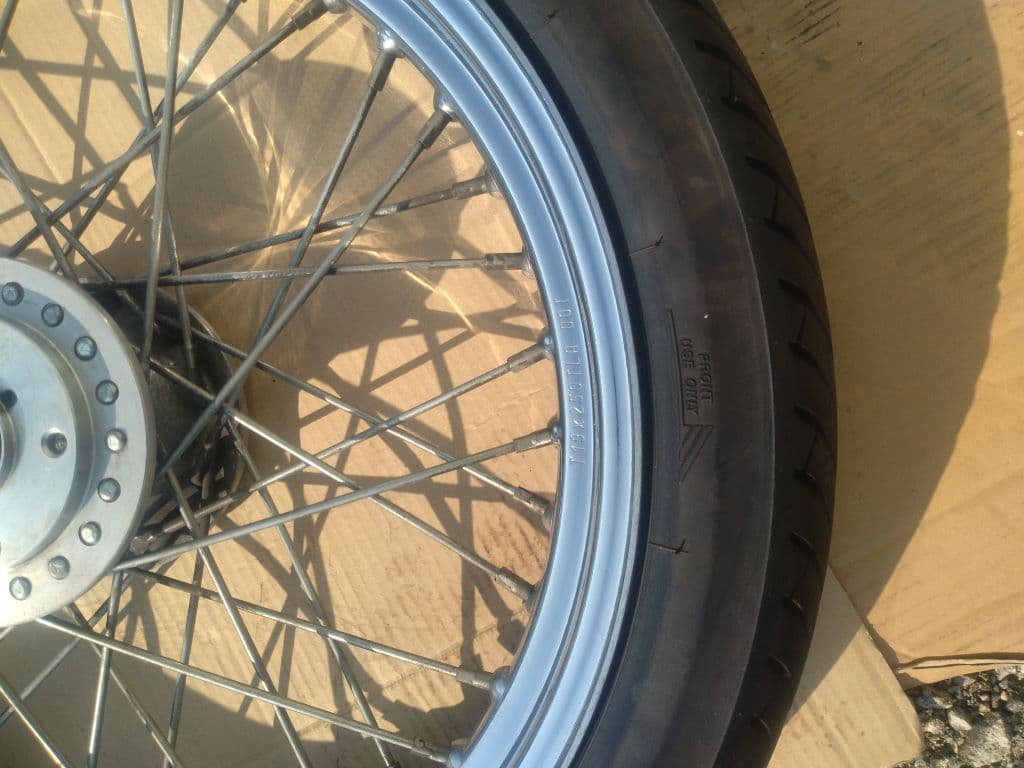 ハーレー ホイール EVO エボ ダイナ 19,16インチ スポークホイール