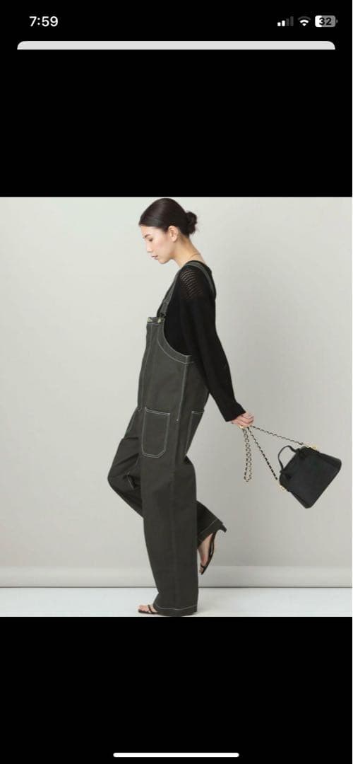 カレンソロジー UNIVERSAL OVERALL サロペット