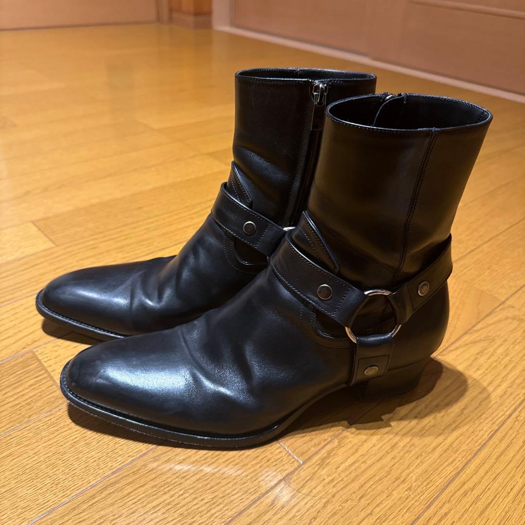 靴 Saint Laurent paris harness boots size42