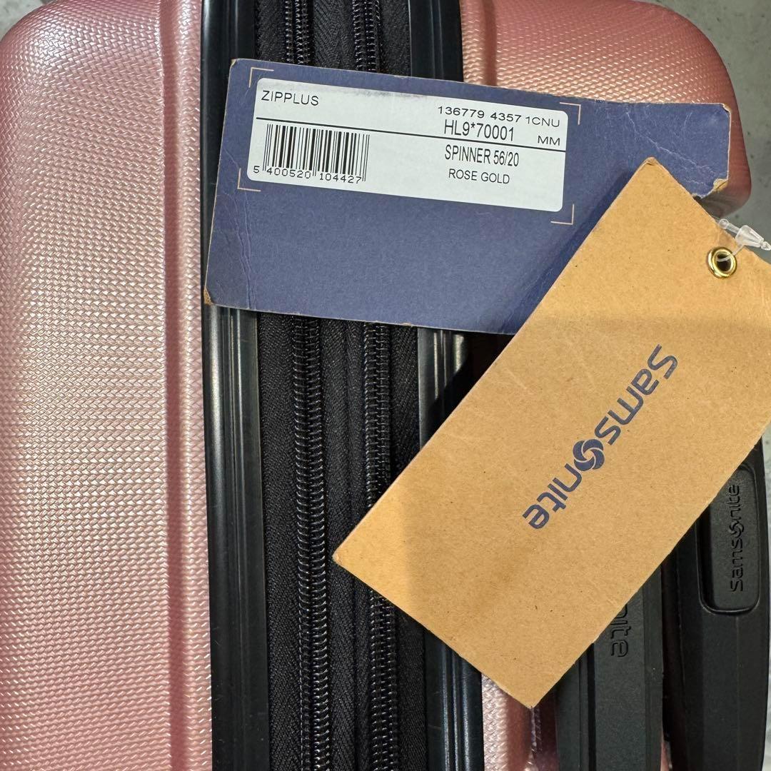 サムソナイト ジッププラス スーツケース 機内持ち込み ピンク