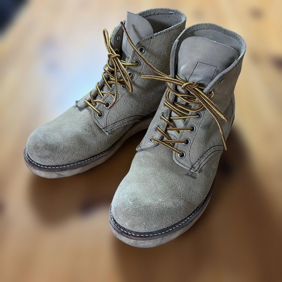 26.0 レッドウィングのアイリッシュセッター8167スエードワークブーツ