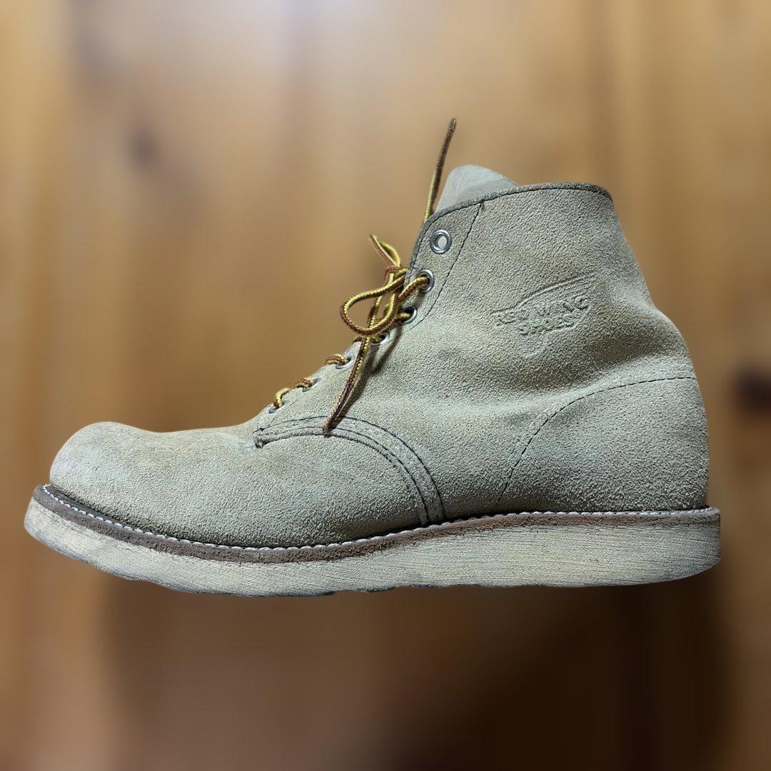 26.0 レッドウィングのアイリッシュセッター8167スエードワークブーツ