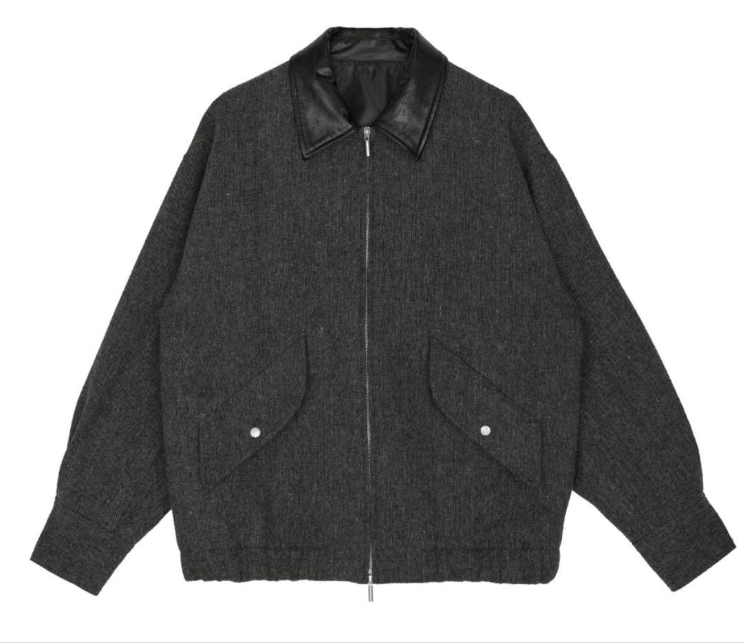 ジャケット・アウター UND TWEED WORK DETAIL BLOUSON