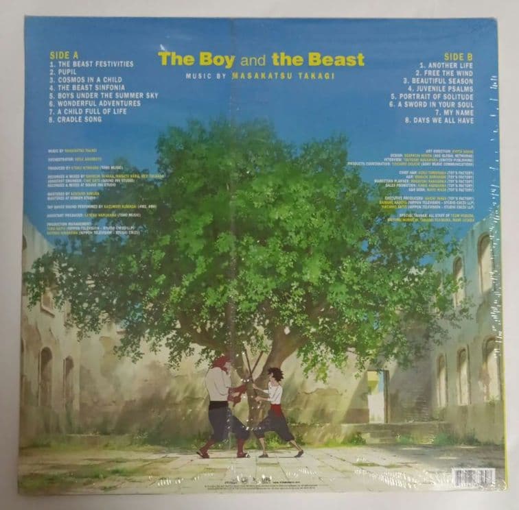 バケモノの子　サウンドトラック　高木正勝　アナログ盤　レコード