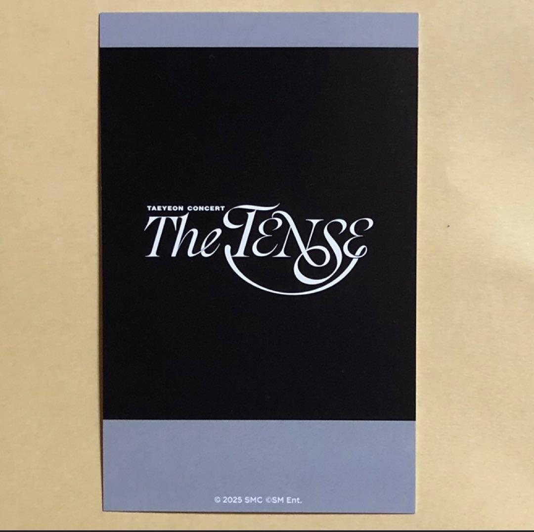 少女時代 テヨン TAEYEON Tense 特典 チェキ トレカ 3枚セット