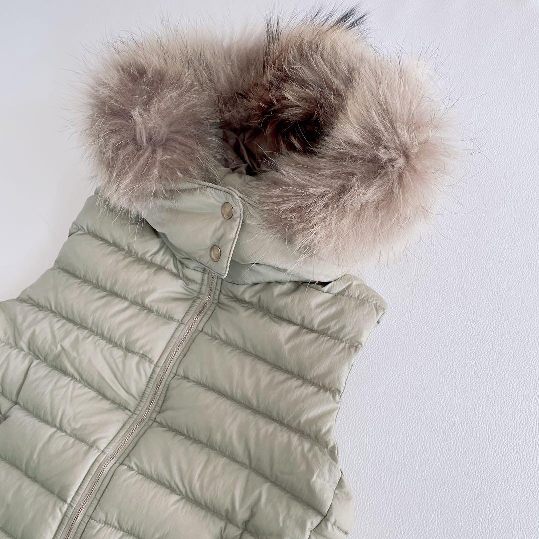 美品✨TATRAS タトラス オルシエラ　ダウンベスト　ベスト　ファー