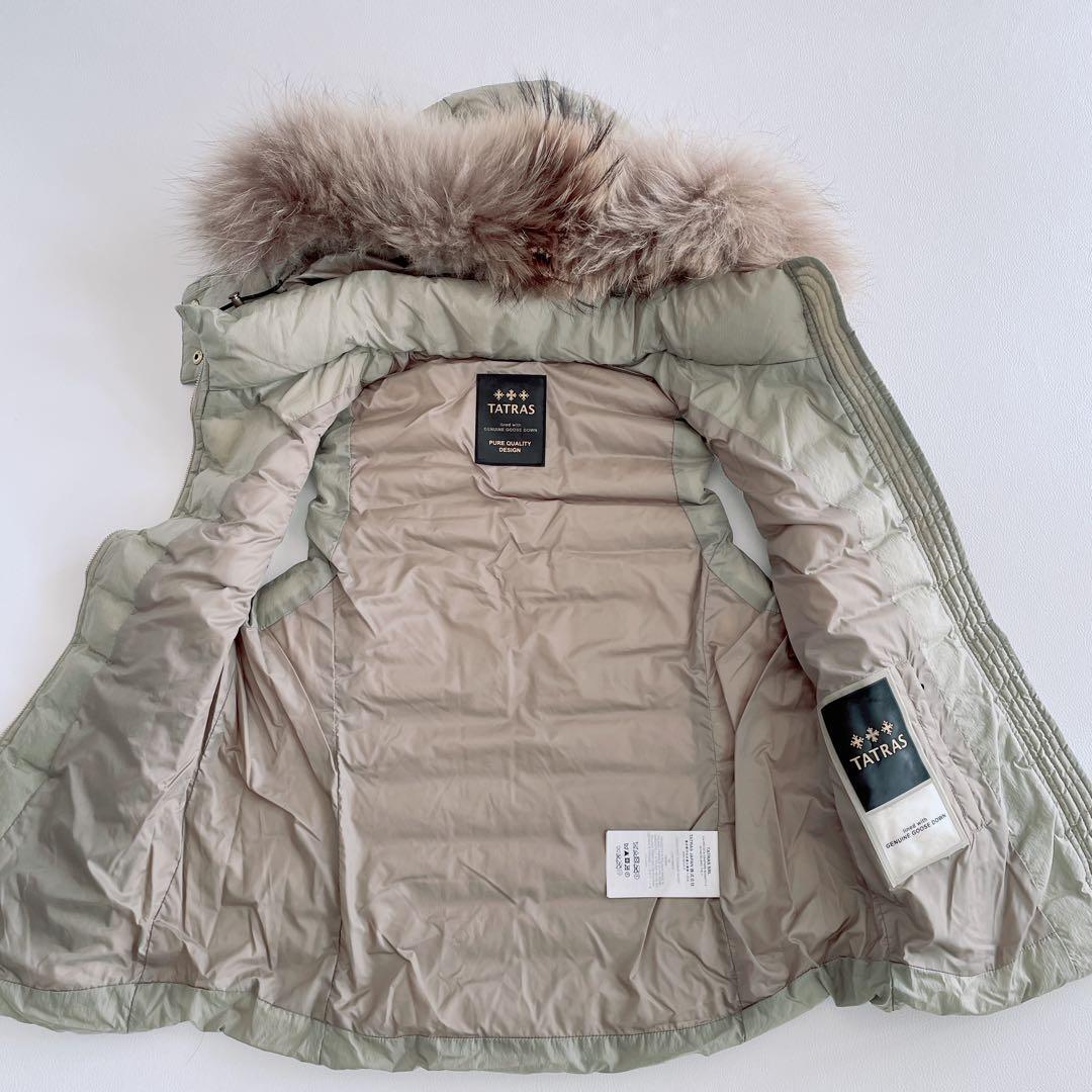 美品✨TATRAS タトラス オルシエラ　ダウンベスト　ベスト　ファー